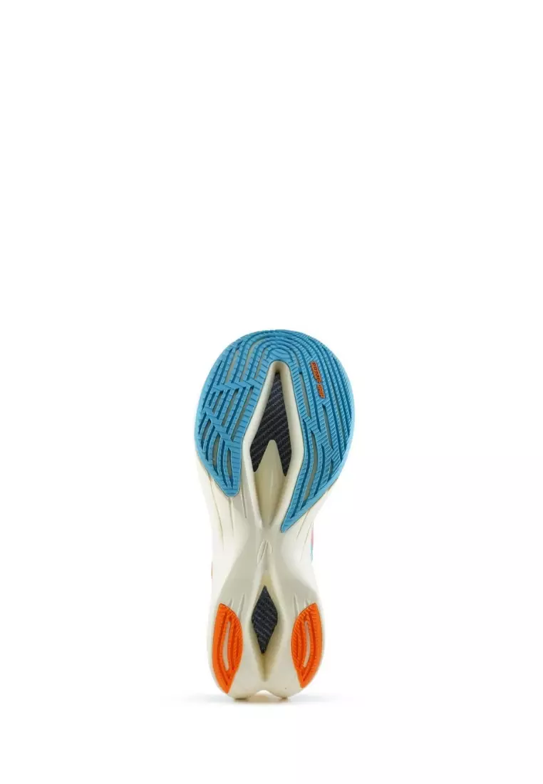 910nineten HAZE PRO sepatu lari - Orange/Putih-Gading/Biru Tosca
