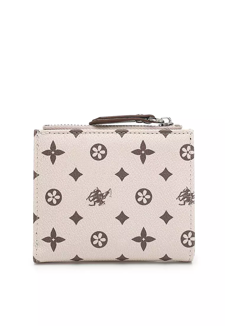 Women's Monogram RFID Blocking Wallet - Brown