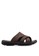 Louis Cuppers brown Criss-Cross Flat Sandals A48BESH74FA742GS_1