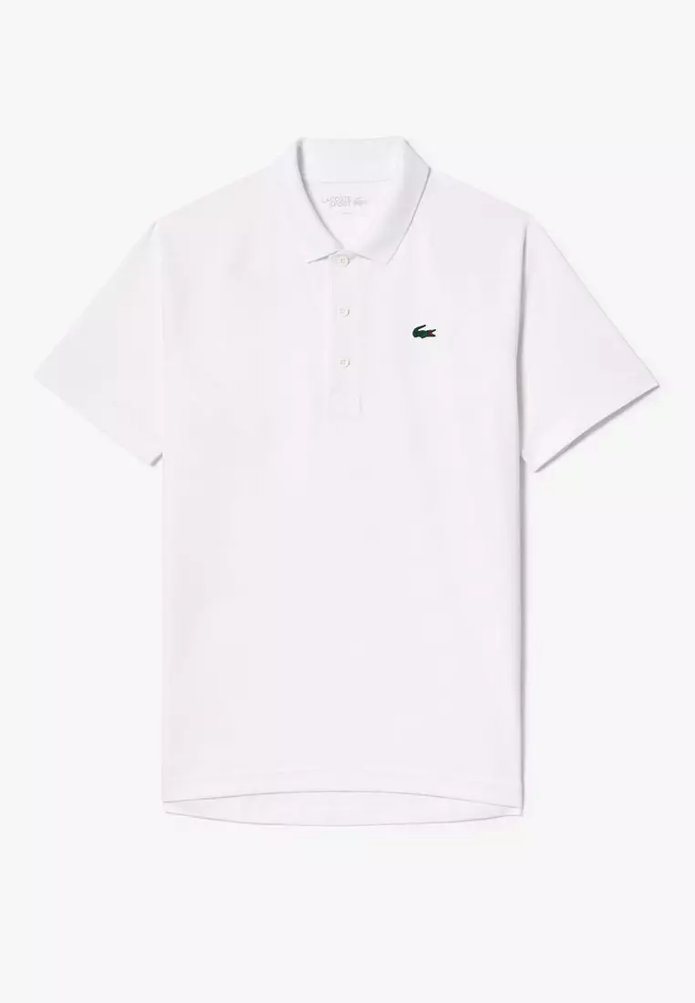 Men's Lacoste SPORT Breathable Run-Resistant Interlock Polo Shirt