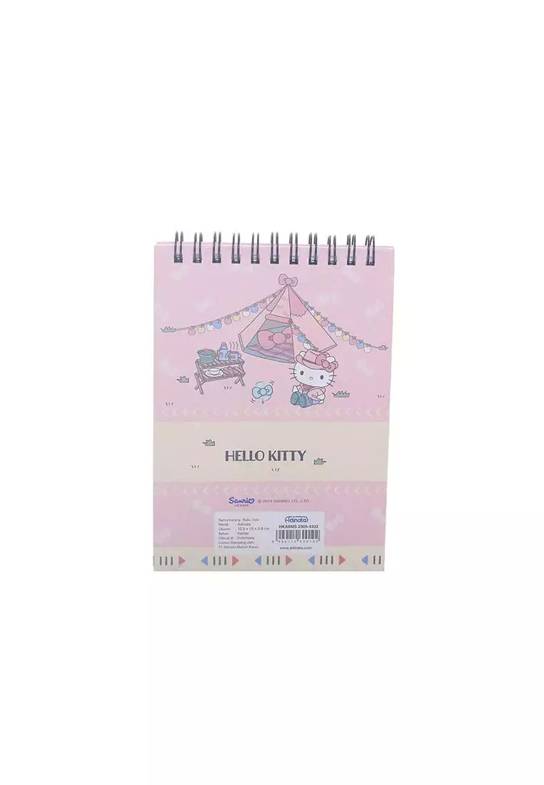 Hello Kitty A6 Memo Spiral