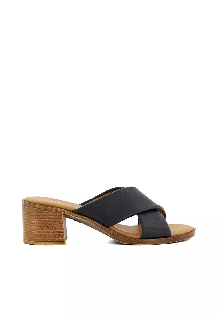 Discount on Dune London  shoes - SKU: Jager Open Toe Heels Black
