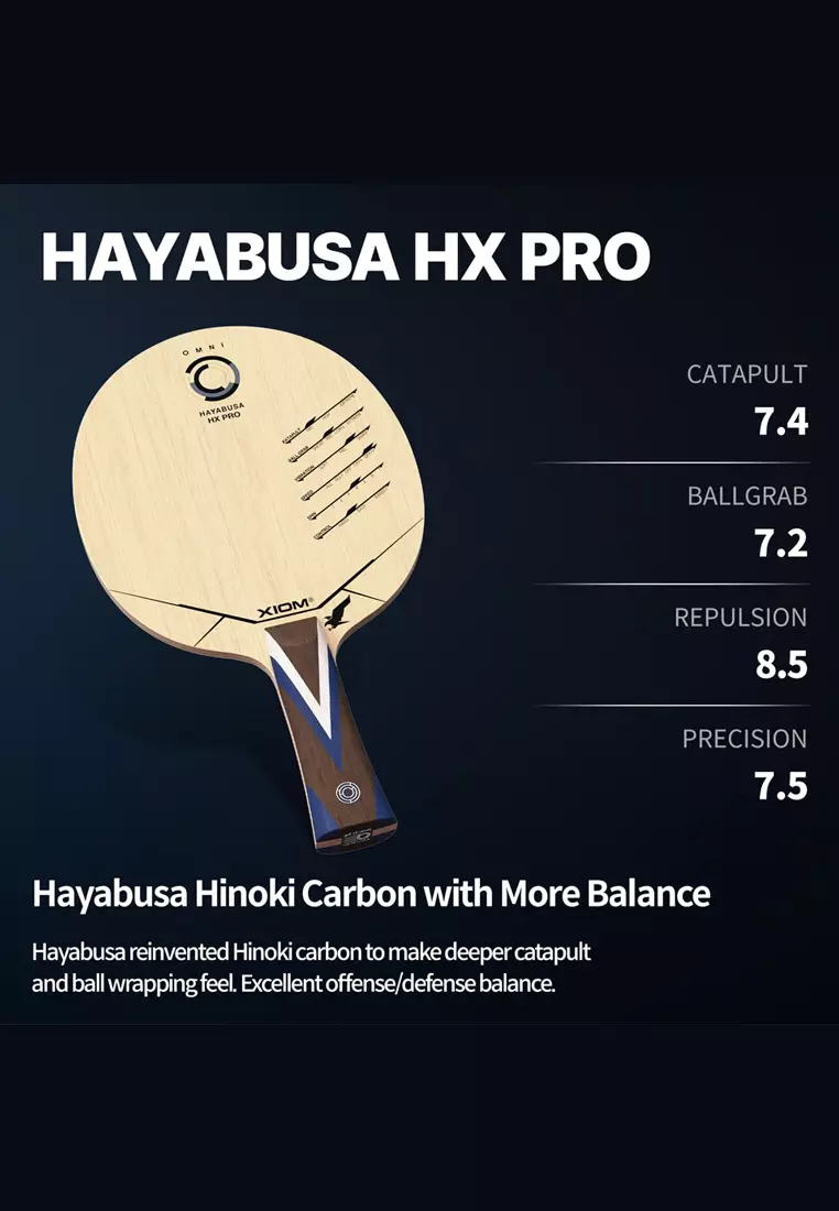 2024 Hayabusa HX PRO Flared Blade Table Tennis Racket