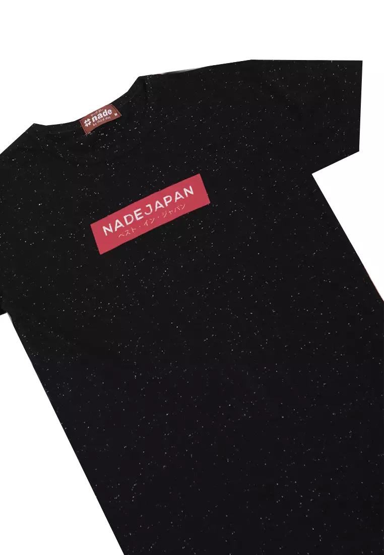 Nade FT016W s/s Lds Nade Jpn Box red blk nap