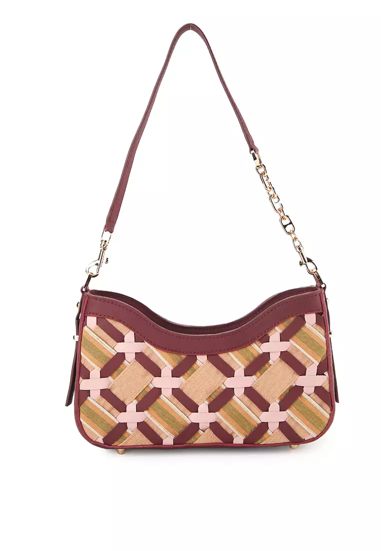 Tala Shoulder Bag - Tas Anyaman Wanita Kulit Asli - Genuine Leather Premium Handmade