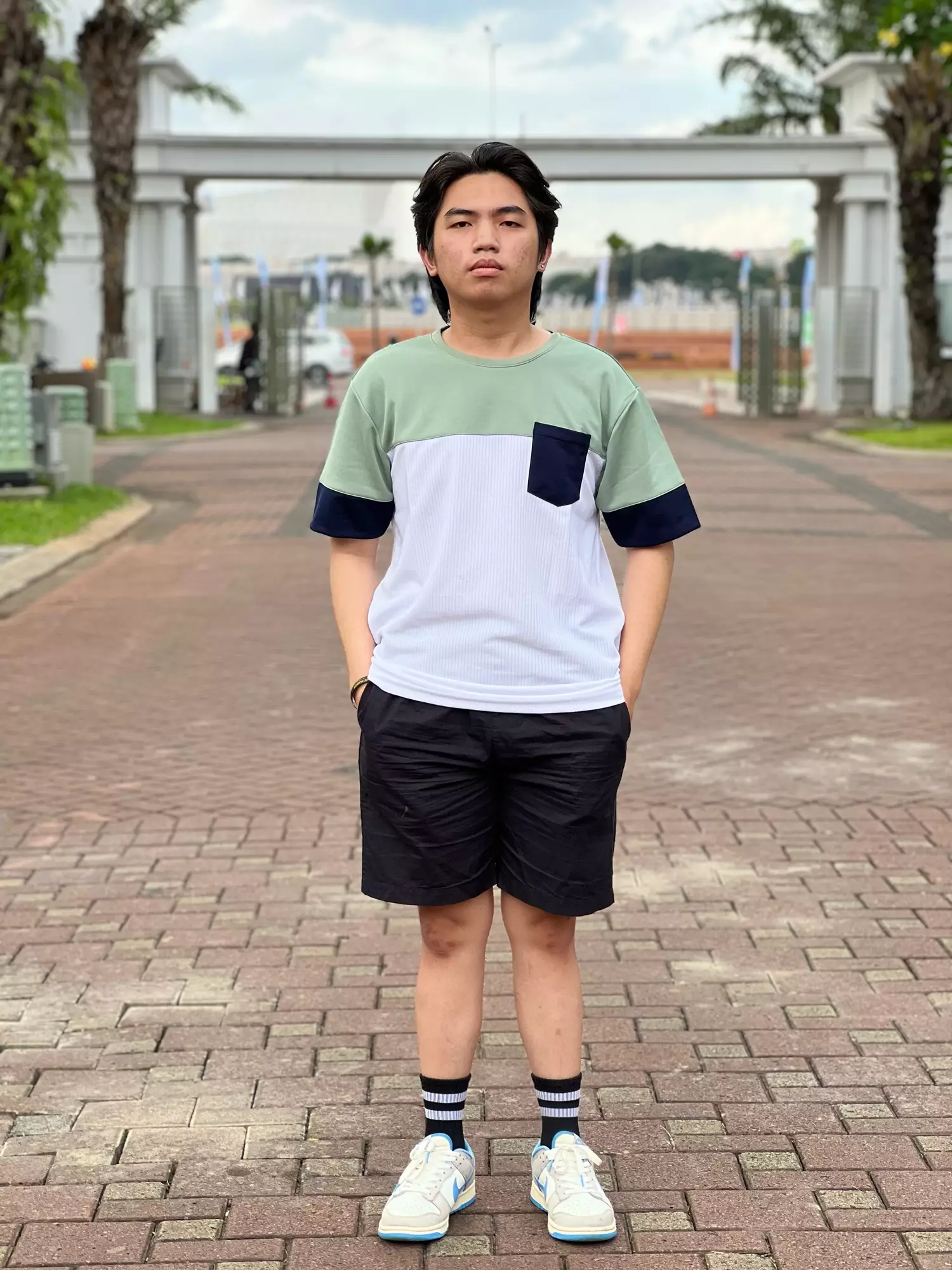 Jual Poshboy POSHBOY Drop Needle T-Shirt Katsu Light Green - Kaos ...