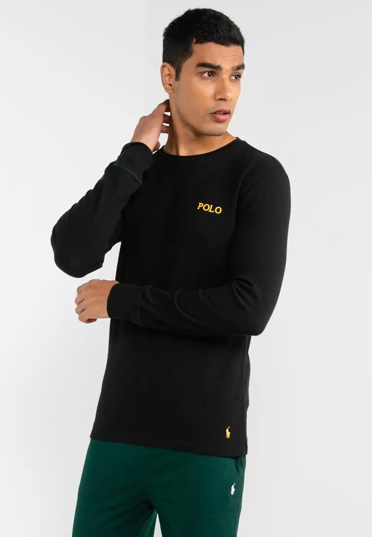 線上選購Polo Ralph Lauren 長袖圓領睡衣| ZALORA 台灣