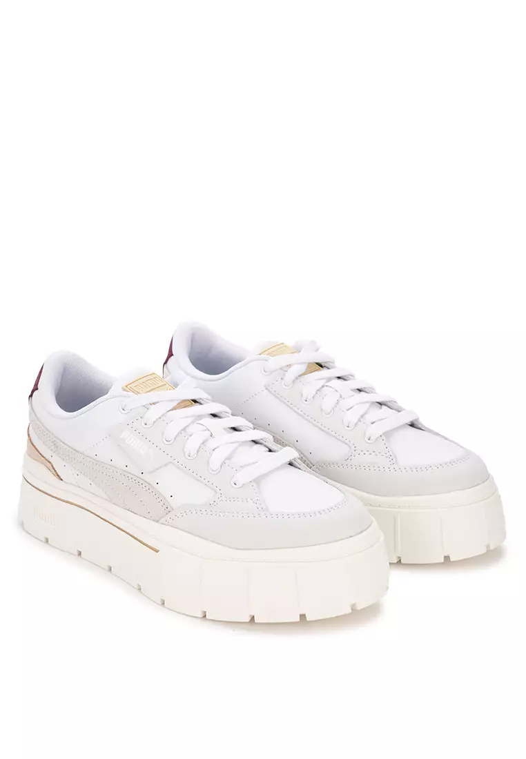 Puma basket platform trace luxe deals