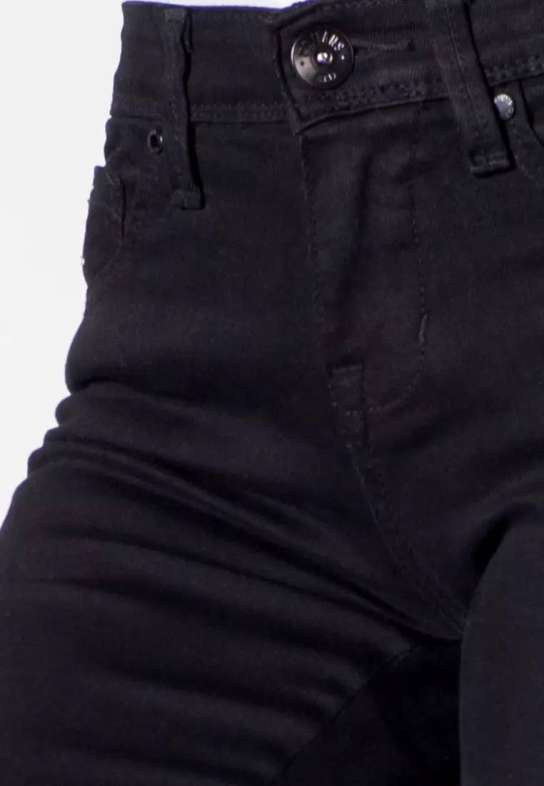 Voleta Black Bootcut Push Up Fit Jeans