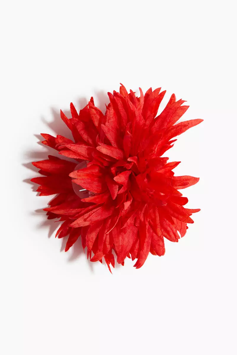 Flower-look hair claw