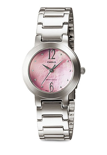 Casio LTP-11esprit part time91A-4A1DF 不銹鋼小圓錶, 錶類, 不銹鋼錶帶