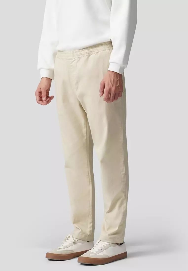 Regular Fit Pull Up Trousers
