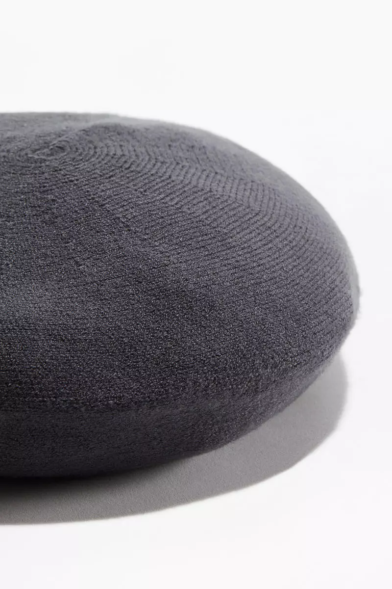 Knitted beret