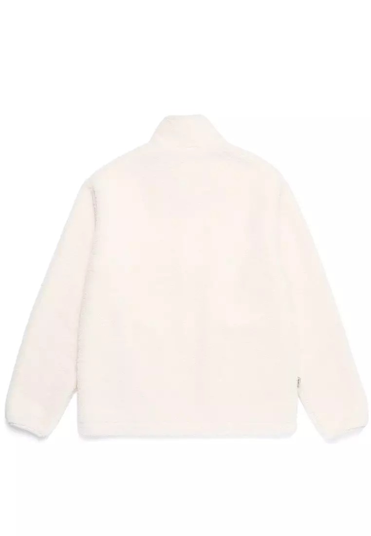 Unisex COTONI Stand Neck Fleece Jacket