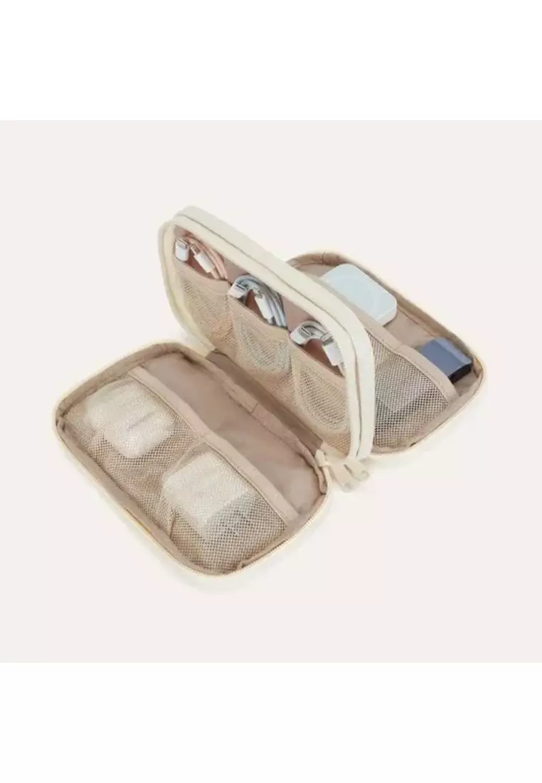Bagsmart Bubble Electronic Organizer (Beige)