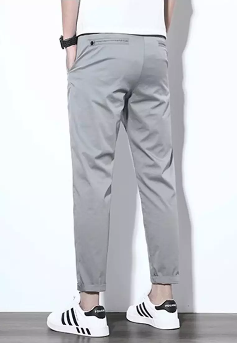 Man's Slim Ankle Suit Pants