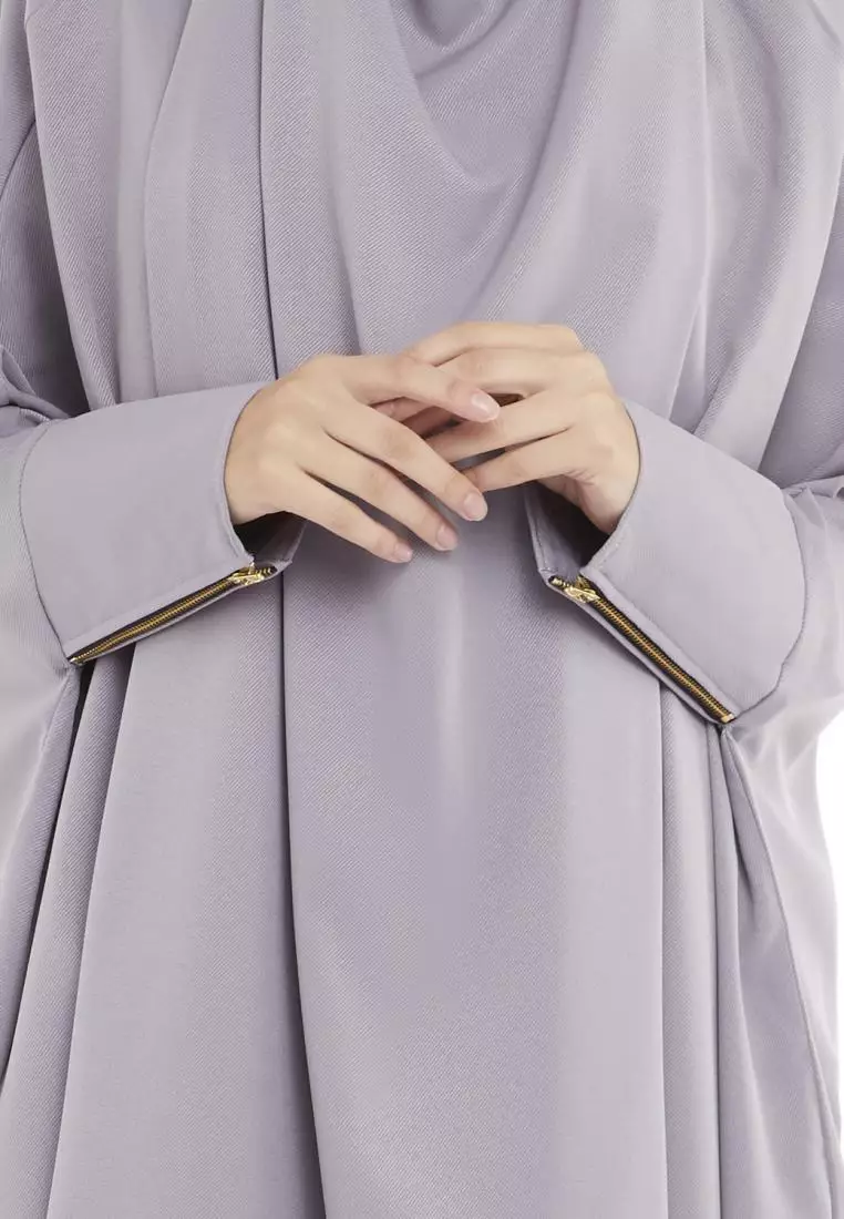 Queenza Zayidan French Khimar Hijab Jumbo Zivana - Abu