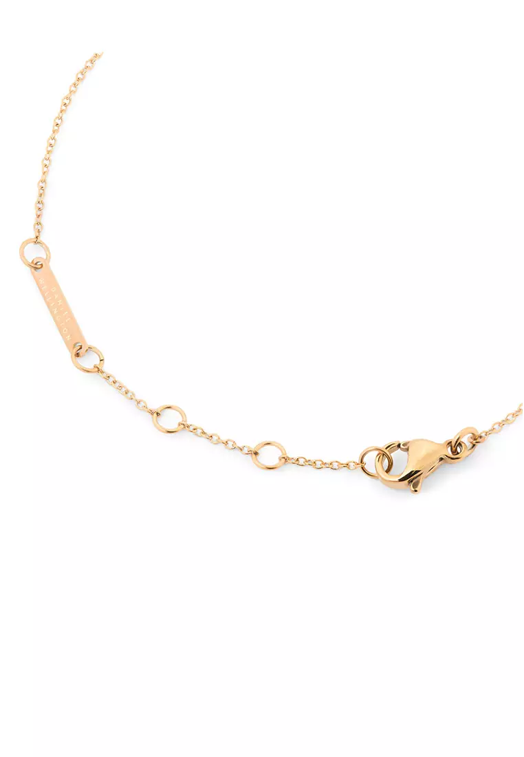 Mirelle Heart Bracelet Rose Gold Unisex Bracelet for women and men stainless steel crystal Bracelet DW Official Authentic Original