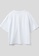 United Colors of Benetton white Oversized short sleeve t-shirt C3883AAB71F3A6GS_5