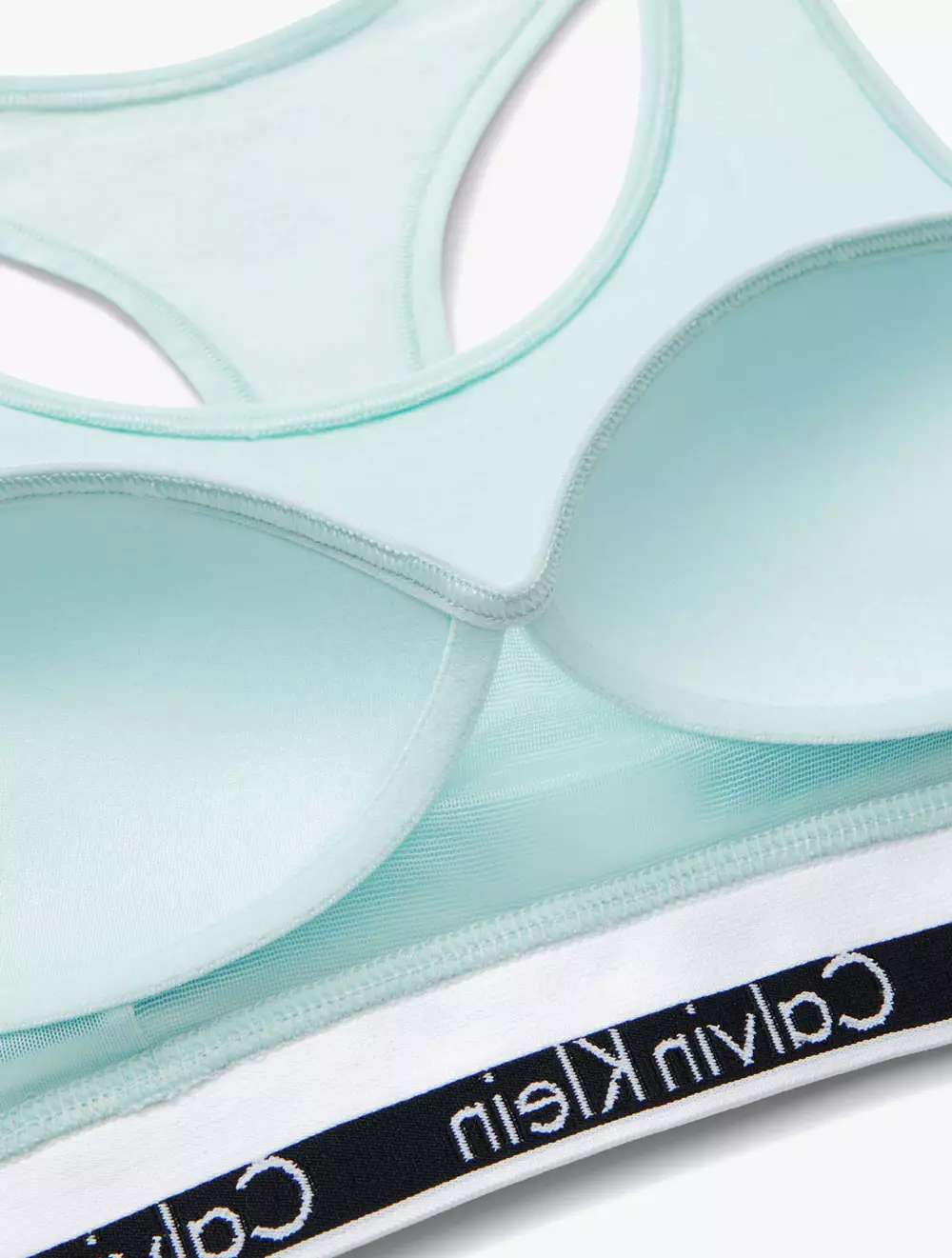 CALVIN KLEIN UNDERWEAR - MODERN COTTON LIGHTLY LINED BRALETTE - Black - black