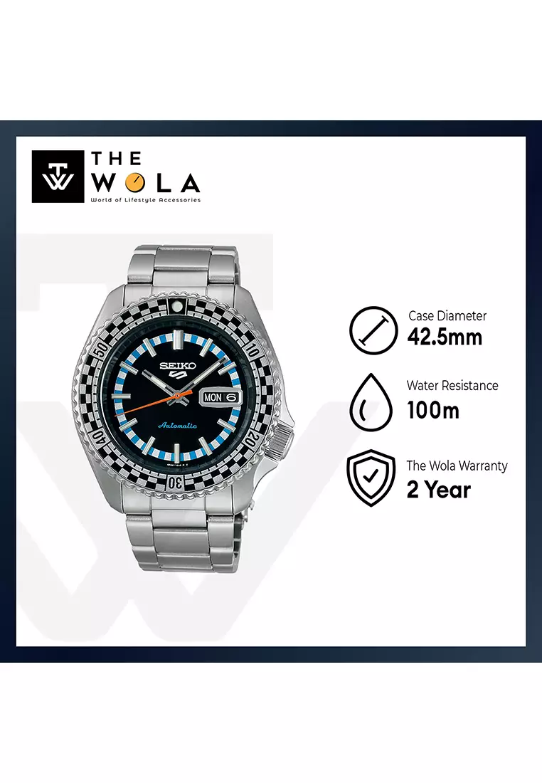 Special Edition Men Automatic Diver Watch SRPK67K1 Silver Stainless Steel Strap