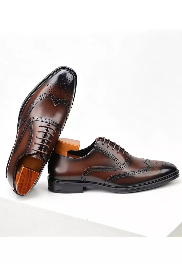 Twenty Eight Shoes Brogue Leather Oxford Shoes MK2357-1 2026 | Buy
