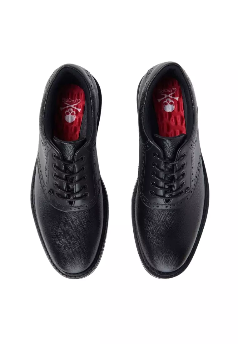 Men's G/Lock Gallivanter Pebble Leather Saddle Golf Shoes