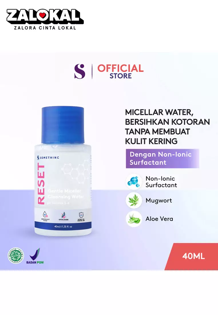 SOMETHINC Reset Gentle Micellar Cleansing Water 40 ml