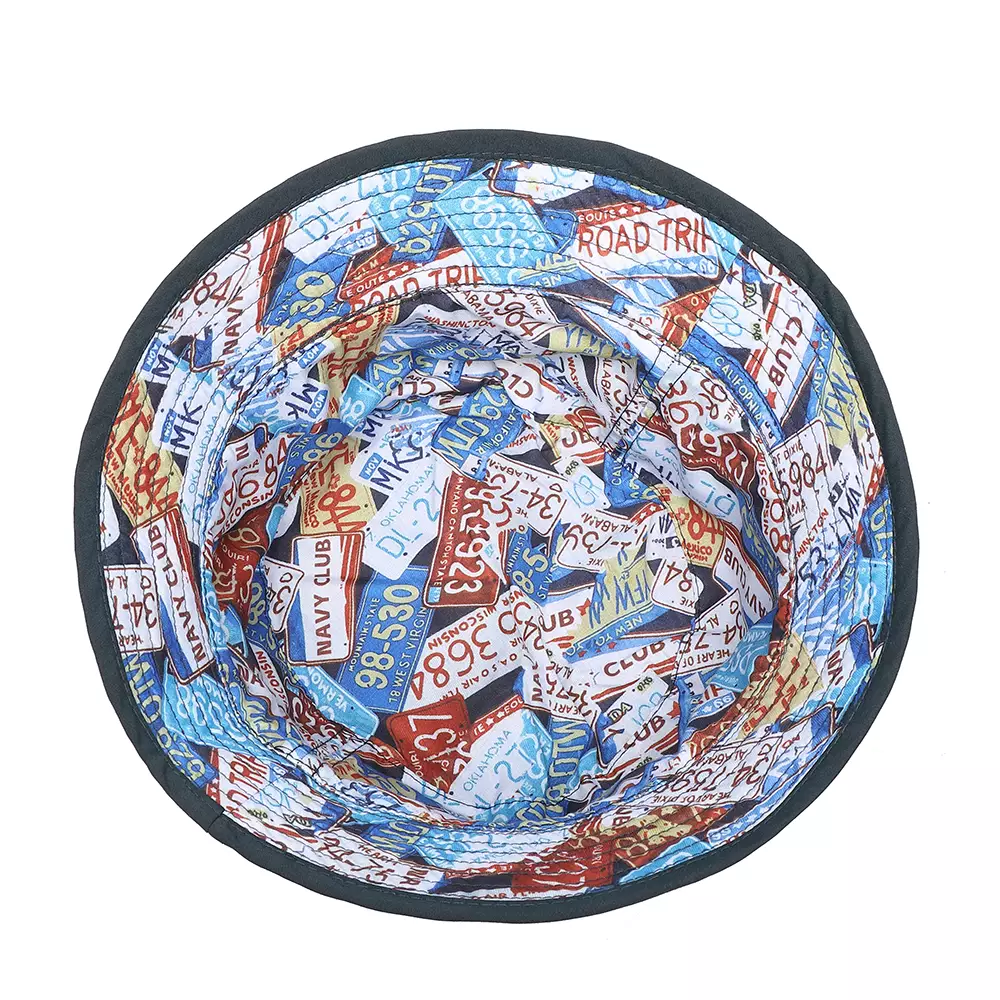 Navy Club Bella Topi Bucket Hat Two in One Casual Cap - Topi Pria Wanita Unisex