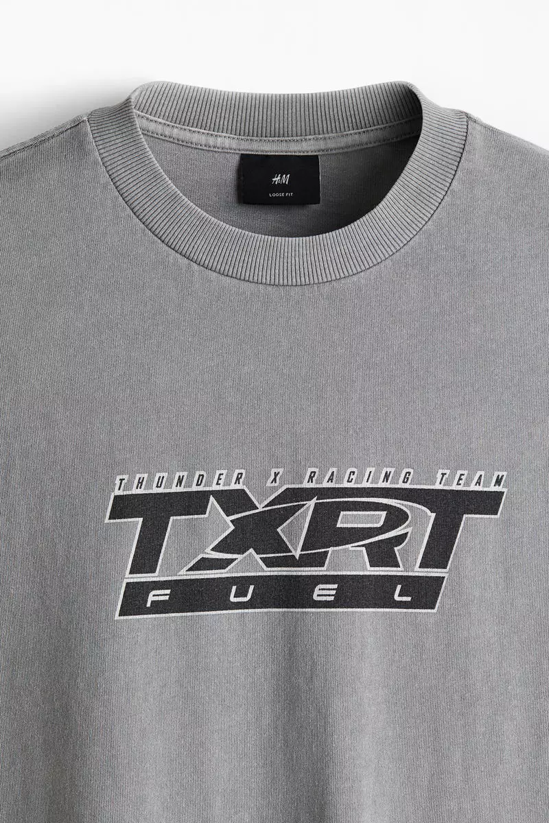 Loose Fit Washed T-shirt