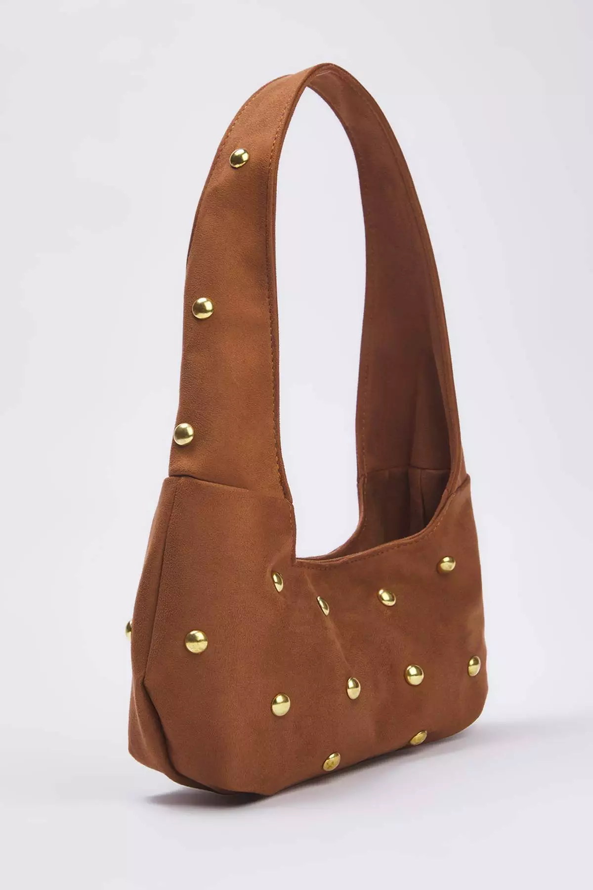 Tan Suede Bag Takss25Oc00059