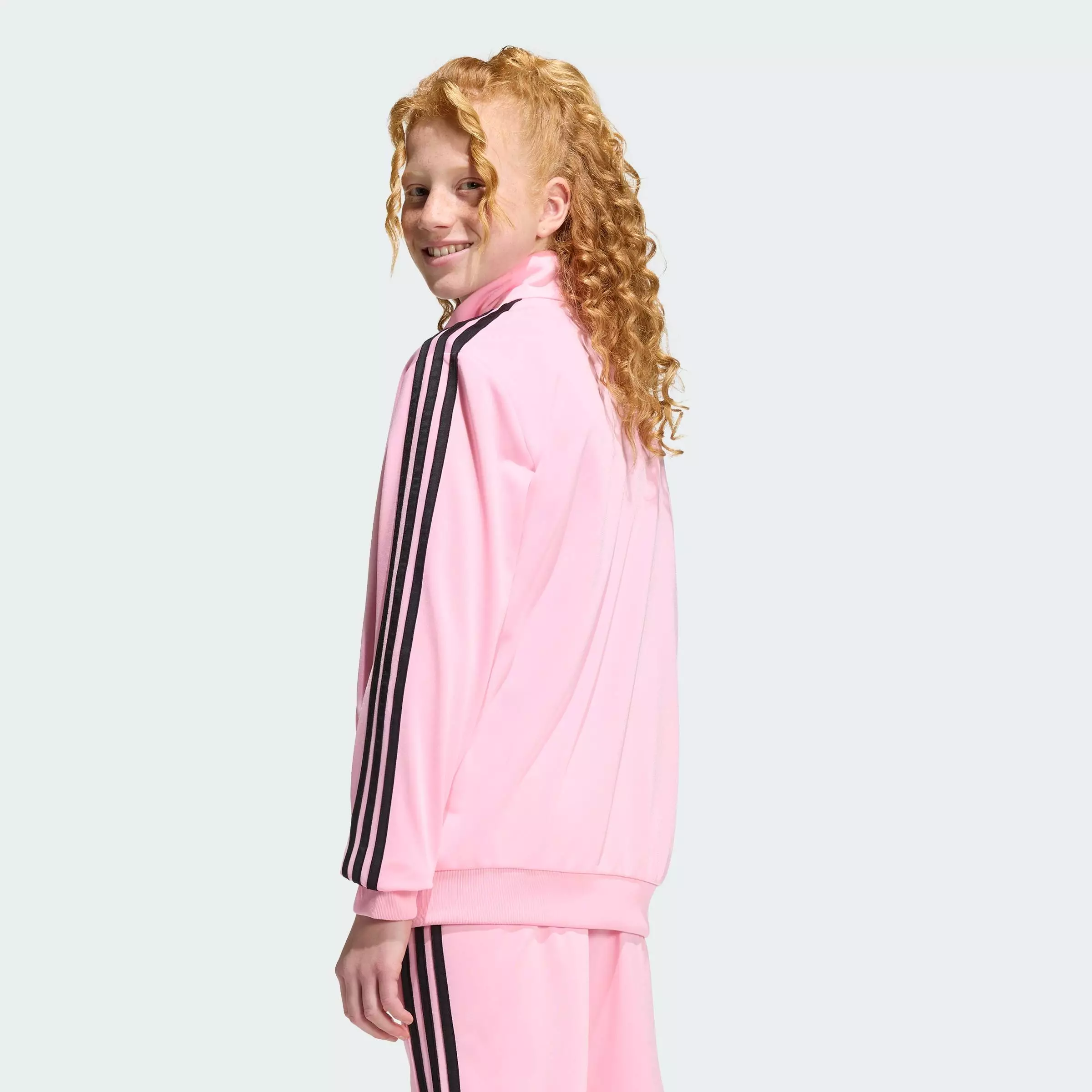 Lifestyle FIREBIRD LOOSE TRACK TOP Unisex Pink KE0895