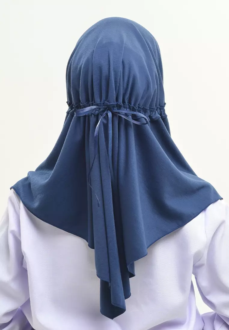 Rabbani - Kerudung Instan Sekolah Morgan Exclusive Navy M