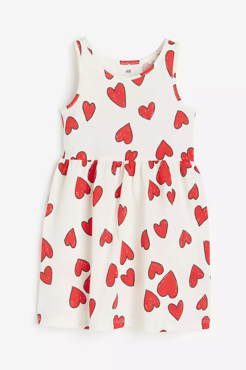 H&m red polka dot dress new arrivals