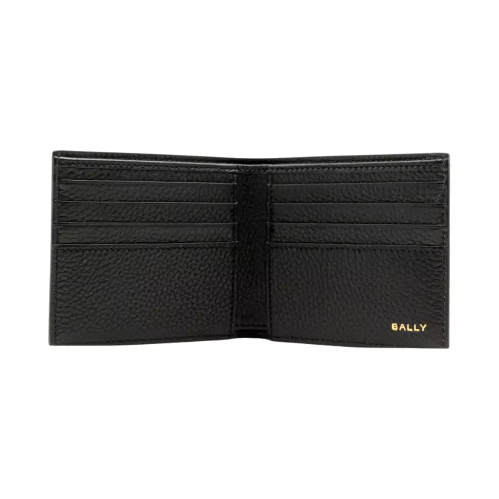 Beckett Bifold Wallet with 8 Card Slot Black Ghw