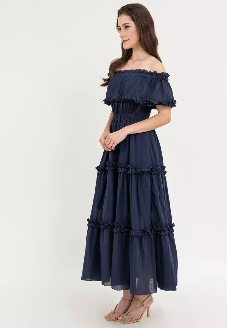 Alessandra Off Shouder Dress