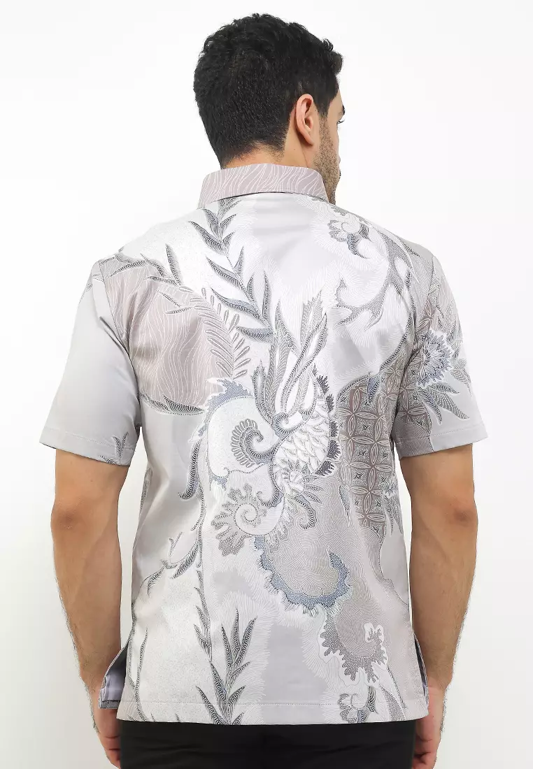 Arjasa Short Sleeves Silk Cotton