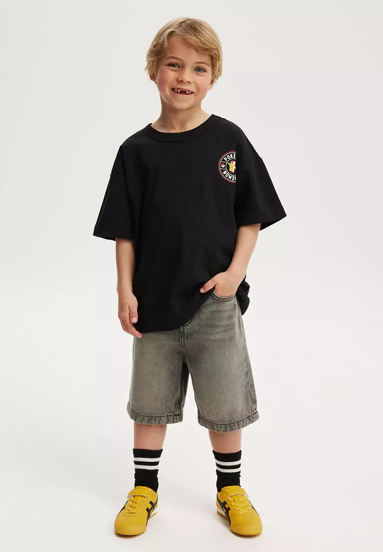 Licensed Drop Shoulder Short Sleeve Tee