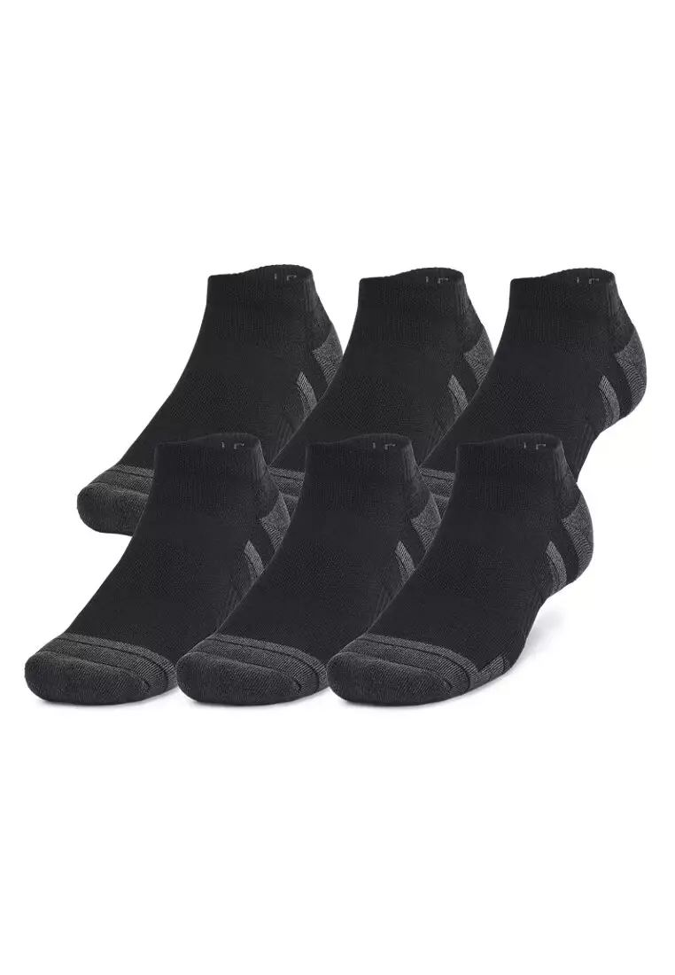 Under Armour Unisex UA Performance Tech 6-Pack Low Socks