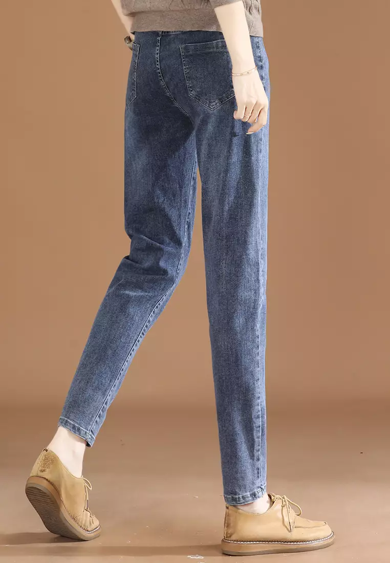 Girls top embroidered jeans