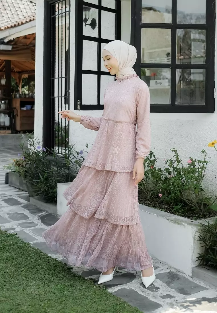 Aura Dress - Blush