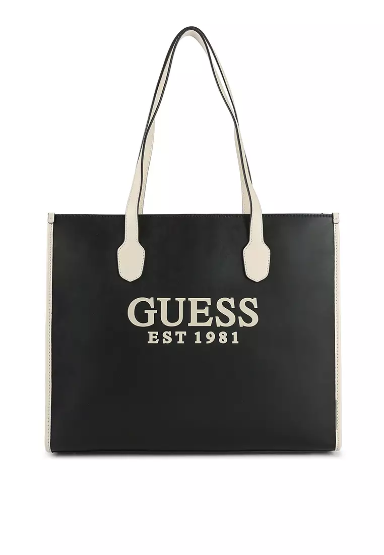 Buy GUESS Silvana Tote Bag Online | ZALORA Malaysia