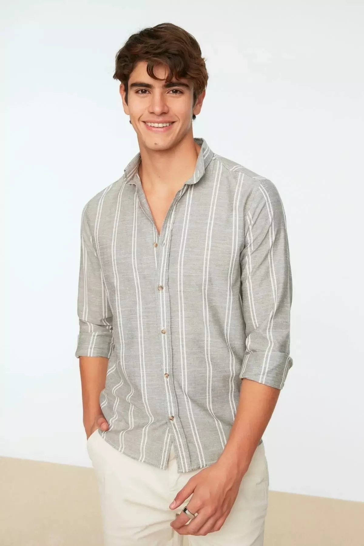 Striped Slim Fit Shirt