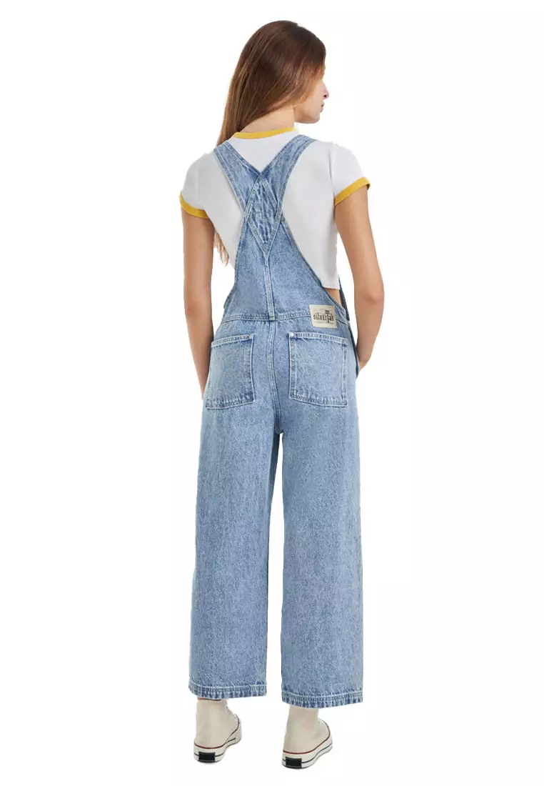 Jual Levi S Levi S Silvertab Women S Cropped Overalls A