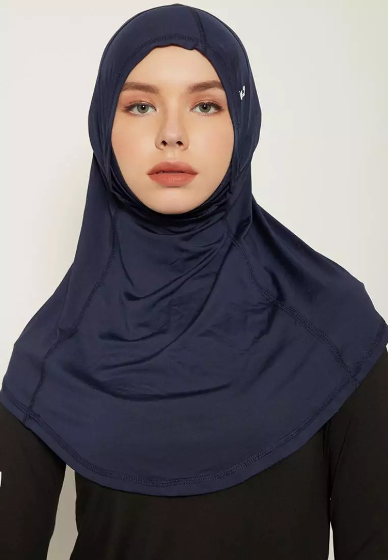 Td Active LH051 kerudung olahraga dengan penutup mulut hijab sport Alfa