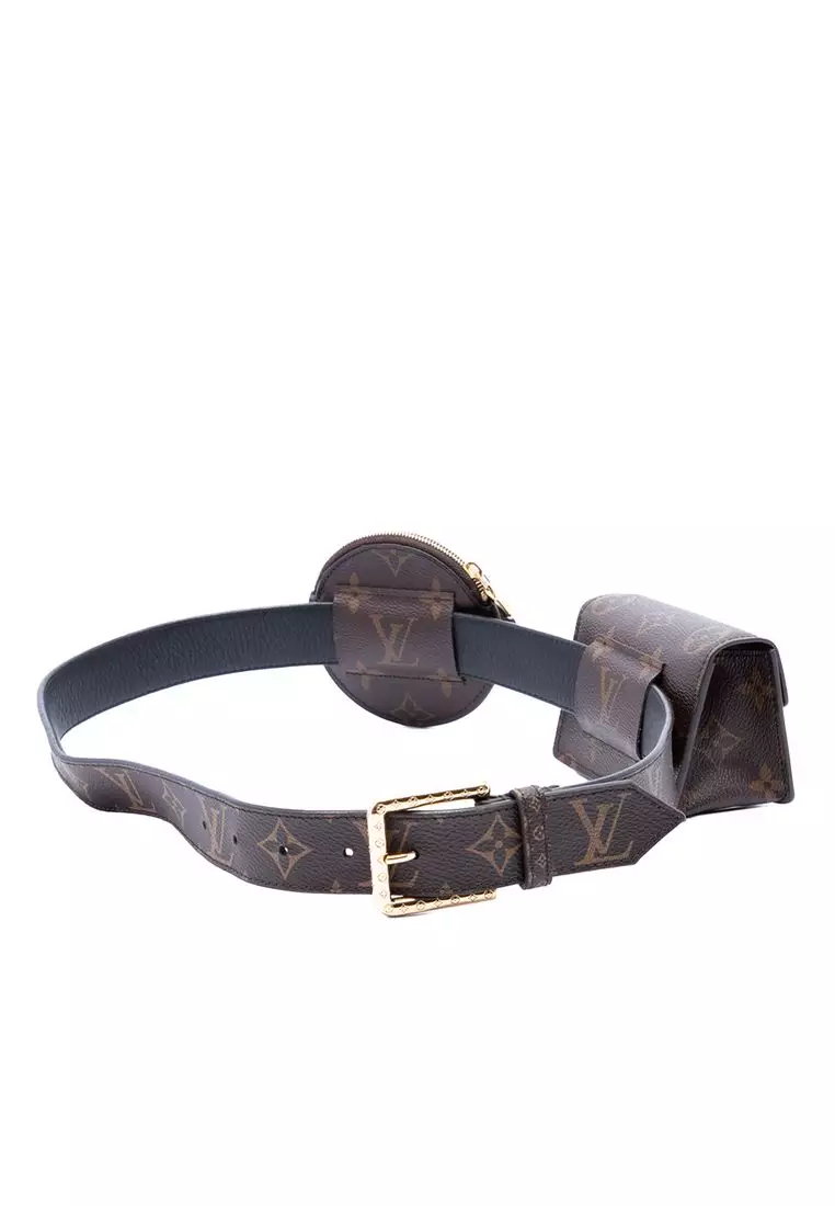 Pre-Loved Louis Vuitton Monogram Daily Multi Pocket 30mm Belt