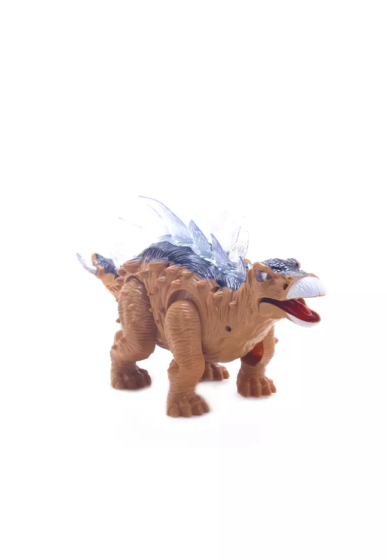 Mainan Dinosaurus Electric Series Egg Headdrogon 898A Type F Stegosaurus