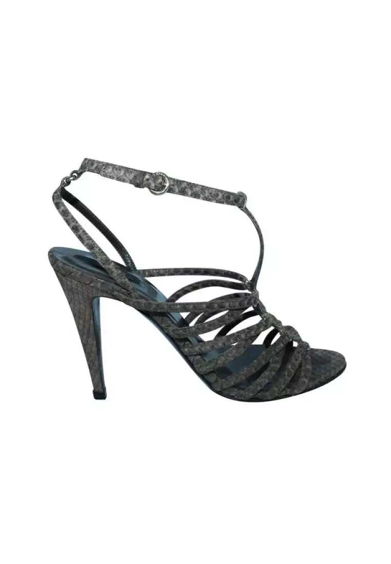 BALLY Pre Loved BALLY SnakesKin Heels 2023 Buy BALLY Online
