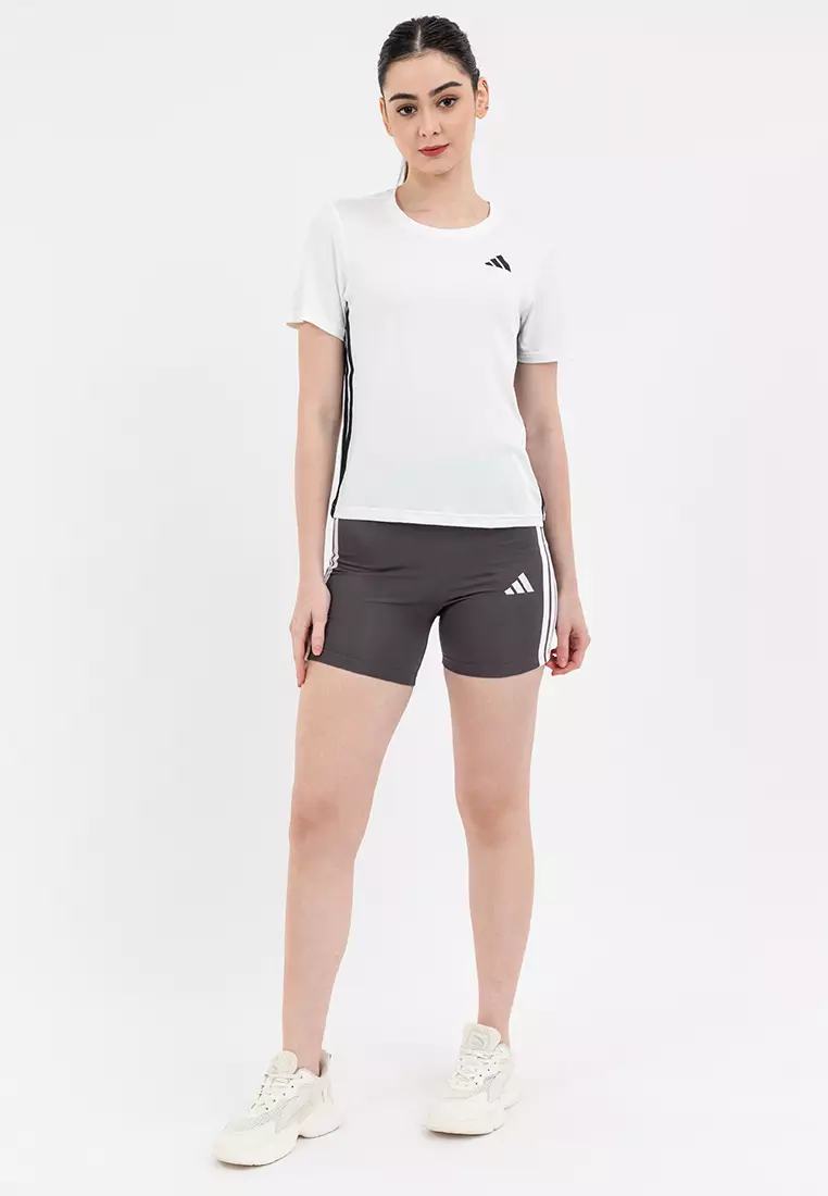 Train Essentials 3-Stripes Workout T-Shirt