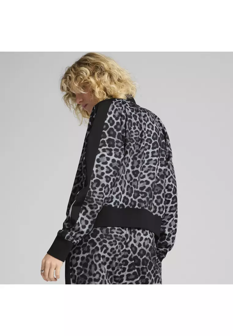 T7 LEO LUXE 女子豹紋運動外套